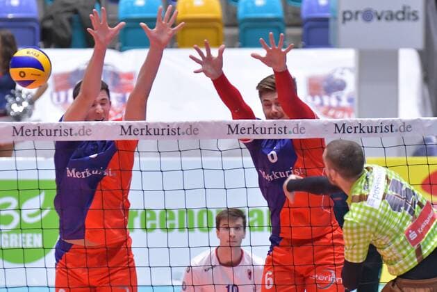 Volleyball, United Volleys Frankfurt - TSV Herrsching