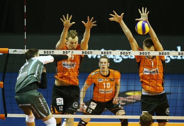 Volleyball, DVV Cup, BR Volleys Berlin - SWD Powervolleys Düren