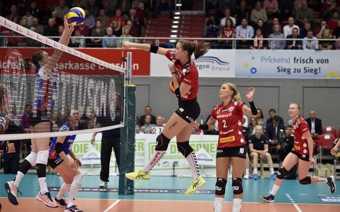 Volleyball, BL, Women, Dresdner SC - MTV Allianz Stuttgart