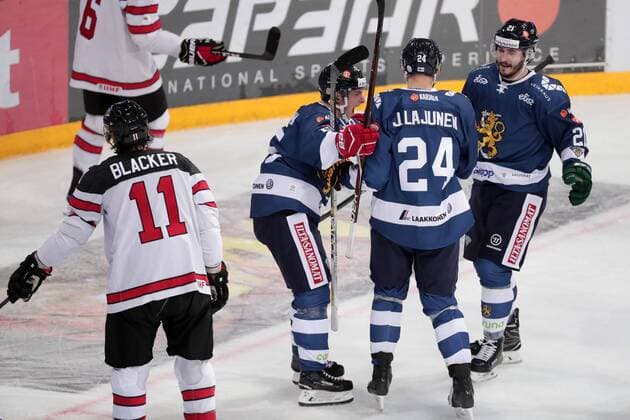 Ice Hockey, Karjala Cup, Finland - Canada