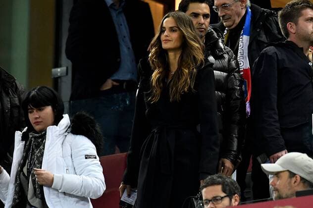 Football, International match, Germany - France, Kevin Trapp's girlfriend