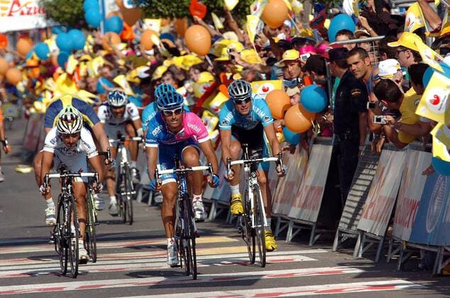Cycling, Vuelta, Daniele Bennati wins the 17th stage