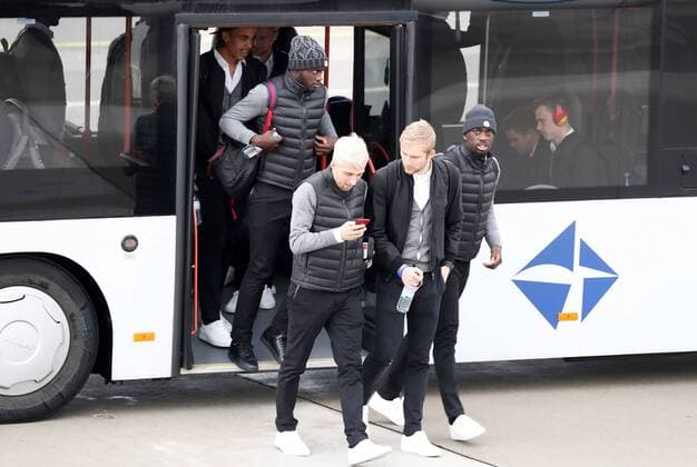 Football, CL, RB Leipzig departure to Monaco