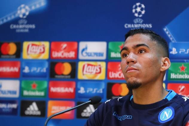 Football, CL, SSC Napoli Press Conference