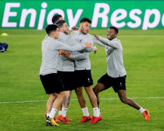 Football, CL, Liverpool FC Training