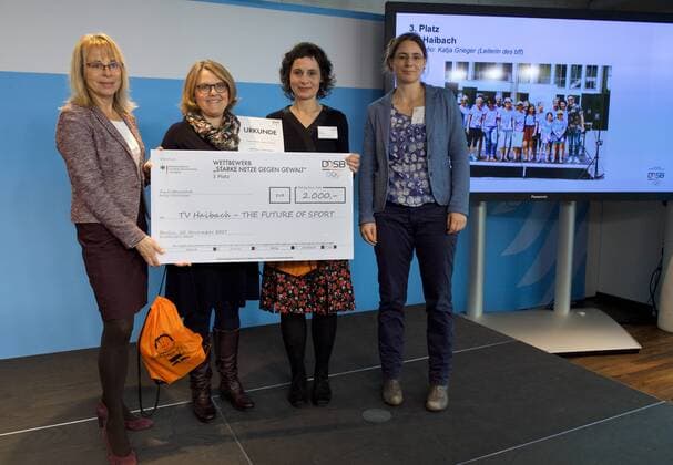 DOSB Award Ceremony Strong Networks against Violence
