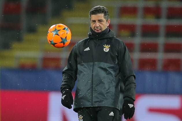 Football, CL, Training Benfica Lisbon in Moscow