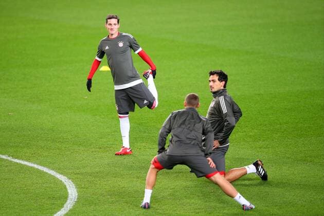 Football, CL, Training Bayern Munich