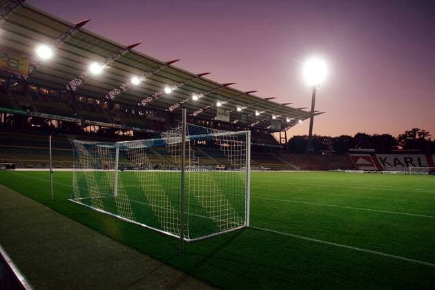 Football, history of the stadium Karlsruher SC