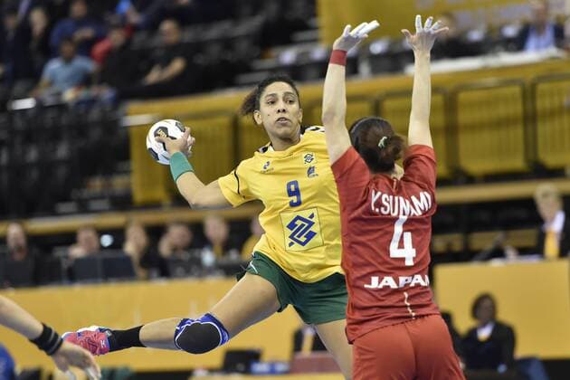 Handball, Women's World Cup, Brazil - Japan
