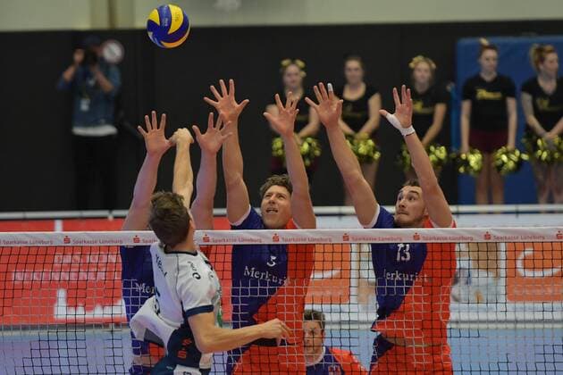 Volleyball, SVG Lüneburg - United Volley Rhein-Main
