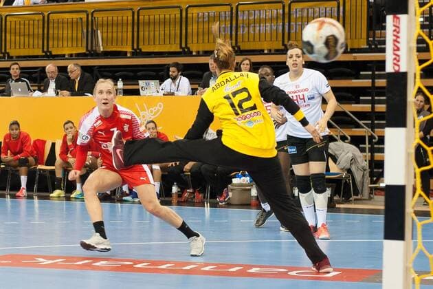 Handball, Women's World Cup, Denmark - Tunisia