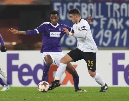 Football, EL, Austria Wien - AEK Athens