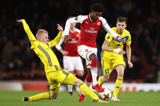 Football, EL, FC Arsenal - Bate Baryssau
