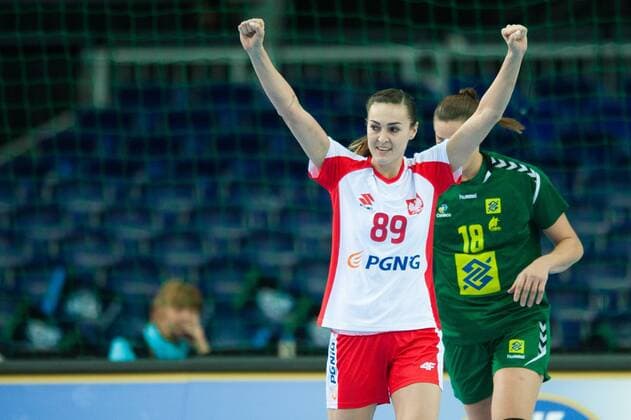 Handball, Women's World Cup, Poland - Brazil