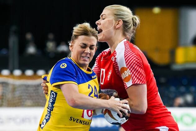 Handball, Women's World Cup, Sweden - Denmark