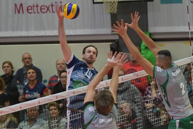 Volleyball, 1. BL, SVG Lüneburg - Netzhoppers SolWo Königspark KW