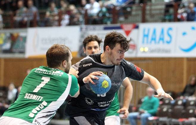 Handball, 2. BL, DJK Rimpar Wölfe - VfL Eintracht Hagen