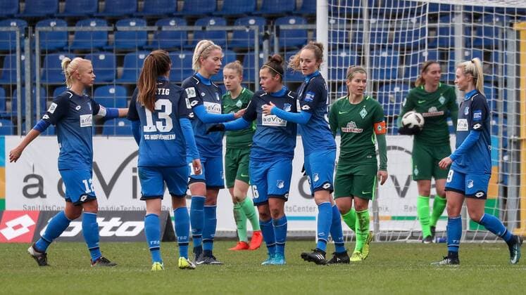 Football, Women, 1899 Hoffenheim - Werder Bremen