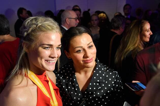 Handball, Women's World Cup, Party Norwegian national team after losing the final