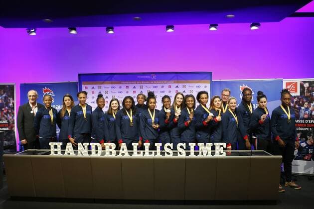 Handball, Women's World Cup, World Champion France Press Conference