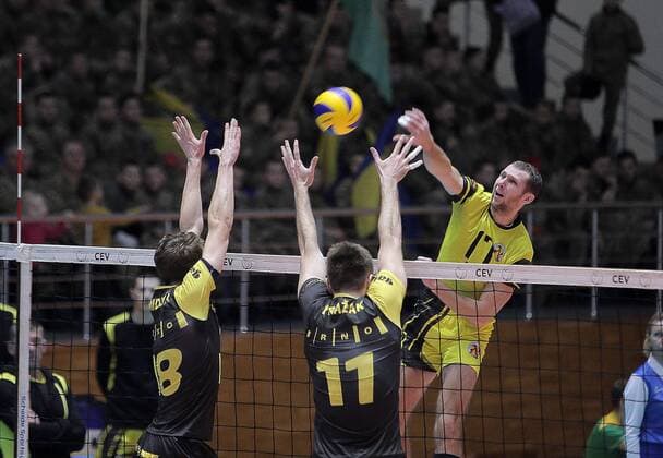 Volleyball, CEV Cup, Lokomotiv Kharkiv - Volejbal Brno