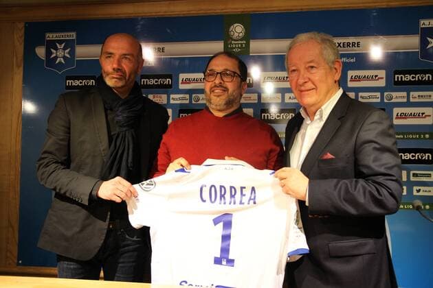 Football, AJ Auxerre presents Pablo Correa as new coach