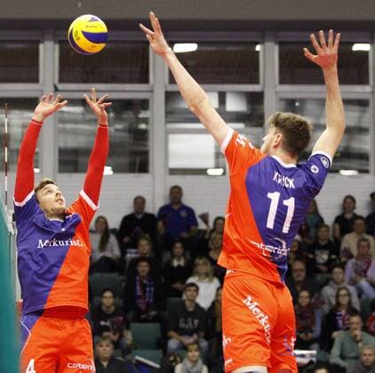 Volleyball, CEV Cup, United Volleys Rhein-Main - Montpellier VUC