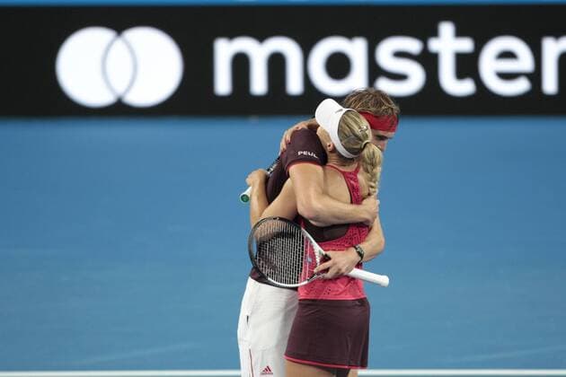 Tennis, Hopman Cup, Kerber and Zverev win doubles