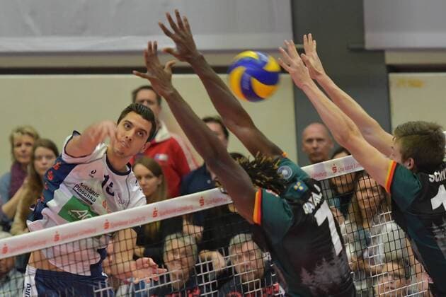 Volleyball, 1. BL, SVG Lüneburg - TV Bühl