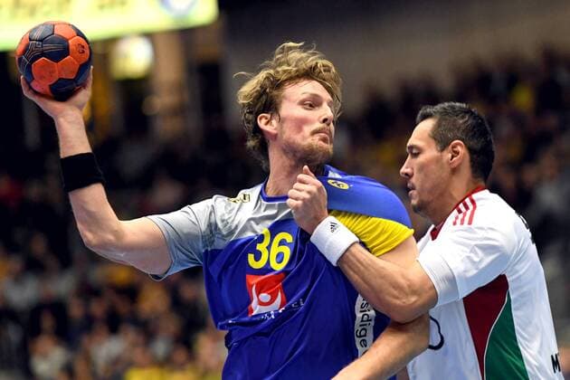 Handball, International match, Sweden - Hungary