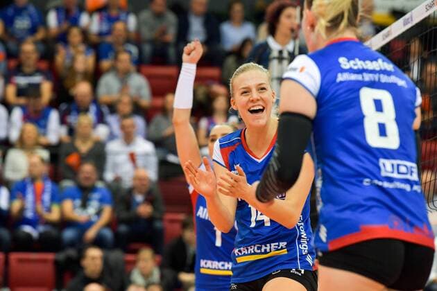 Volleyball, Women, CEV Cup, Allianz MTV STuttgart - VK UP Olomouc
