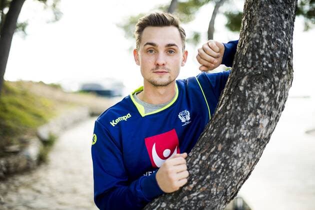 European Handball Championship, photo opportunity National Team Sweden