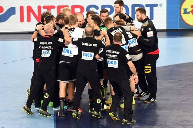 Handball, European Championship, Slovenia - Germany, draw after video evidence