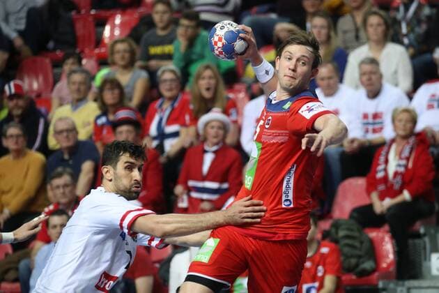 Handball, European Championship, Norway - Austria