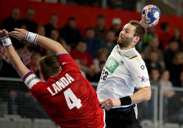 Handball, European Championship, Germany - Czech Republic