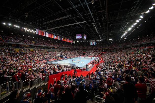 Handball, World Championship 2025, Sports venues, Arena Zagreb, Croatia