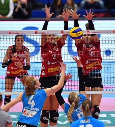 Volleyball, Women, Dresdner SC - VC Wiesbaden