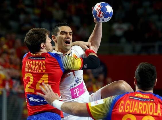 Handball, European Championship, Macedonia - Spain