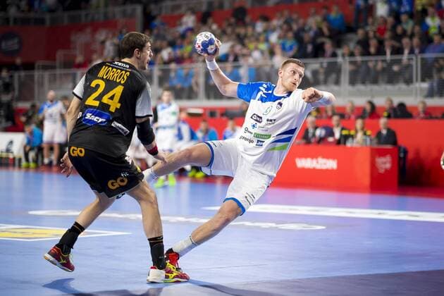 Handball, European Championship, Spain - Slovenia
