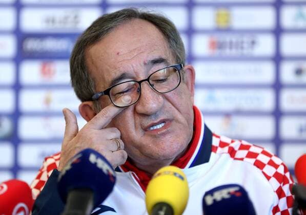 Handball, European Championship, Croatia Press conference after elimination