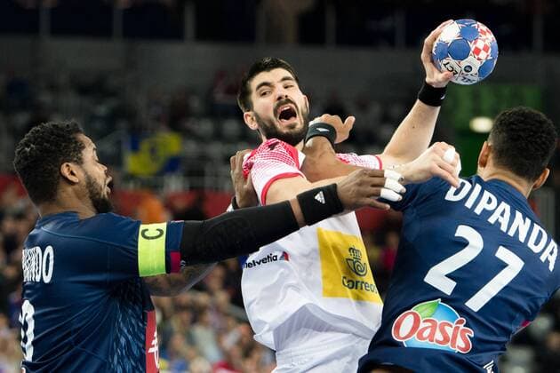 Handball, European Championship, Spain - France