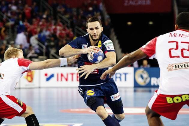 European Handball Championship, 3rd place match, France - Denmark