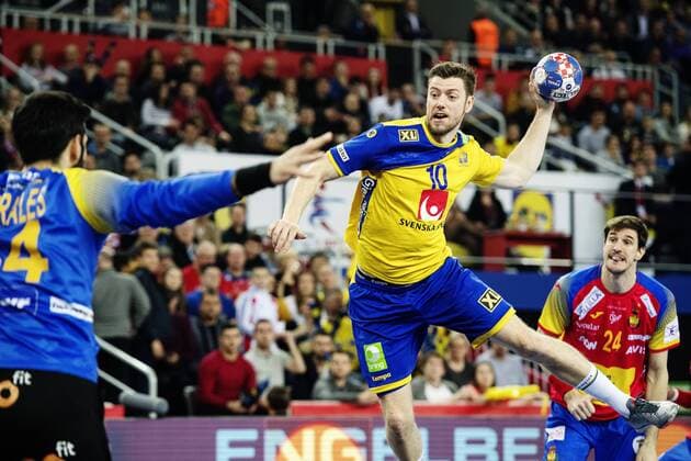 European Handball Final, Spain - Sweden