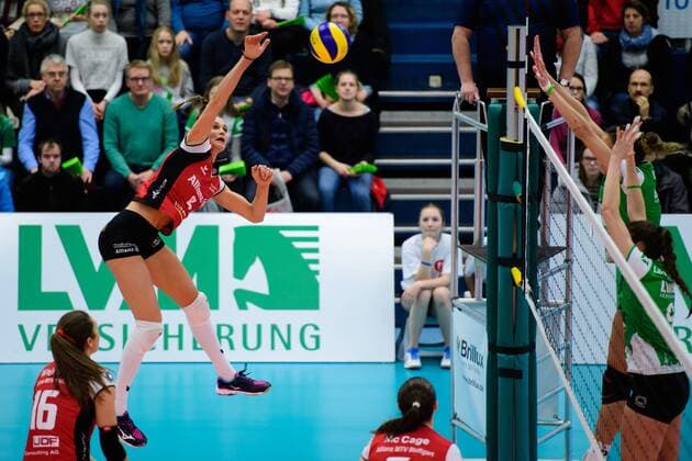 Volleyball, 1. BL, USC Münster - MTV Allianz Stuttgart