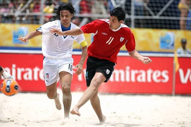 Football, Beach Soccer World Cup, Italy - Uruguay 2:3