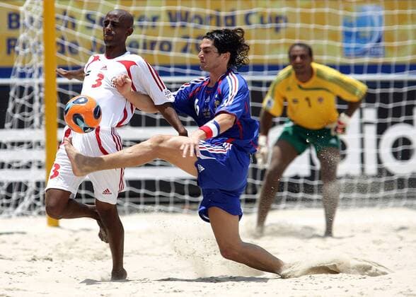 Football, Beach Soccer World Cup, France - United Arab Emirates 6:5