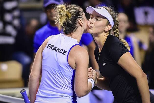 Tennis, Fed Cup, France - Belgium