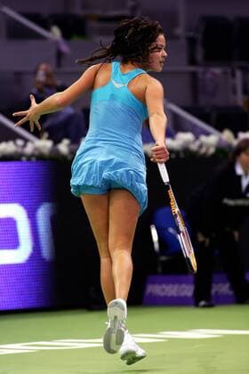Tennis, WTA Masters Cup 2007 in Madrid, Highlights from Match Day 1