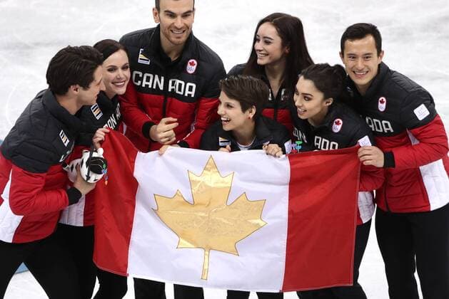 PyeongChang 2018 - Figure skating, Canada wins team competition